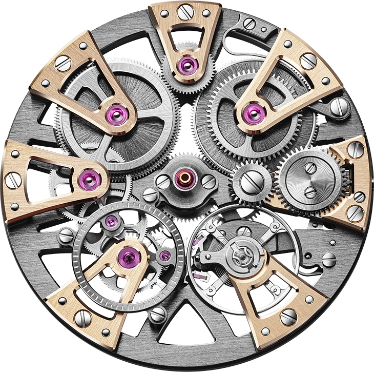 Arnold & Son Nebula 41.5 mm Watch in Skeleton Dial